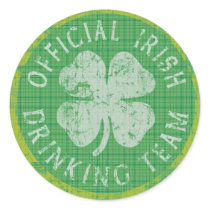 Official Irish Drinking Team Sticker
