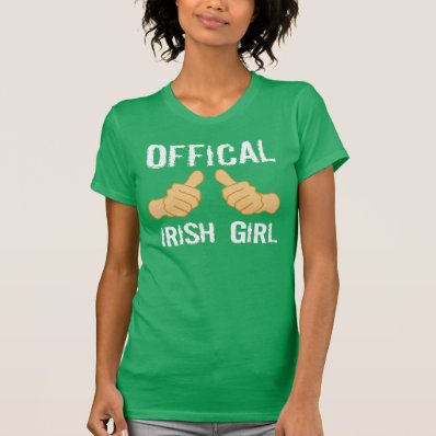 Official Irish Girl T Shirts