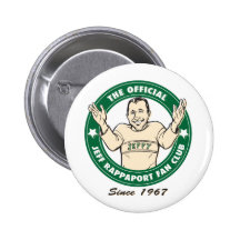 Official Jeff Rappaport Fan Club Button