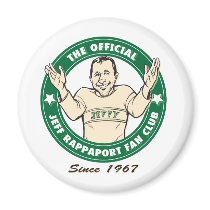Official Jeff Rappaport Fan Club Magnet