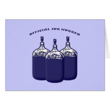 Official Jug Hugger Greeting Card