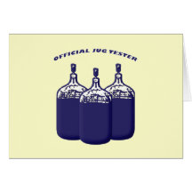 Official Jug Tester Card