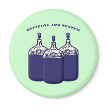 Official Jug Tester Fridge Magnets