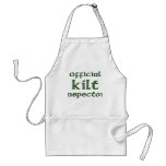 Official Kilt Inspector aprons