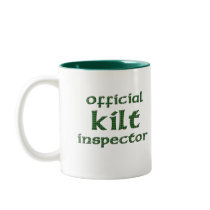 Official Kilt Inspector Mugs