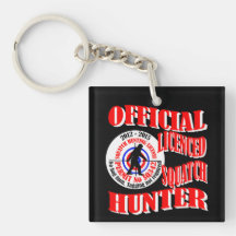 Official licenced square acrylic keychain