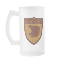 OFFICIAL Lion's Roar Real Ale Glass (colour) mugs