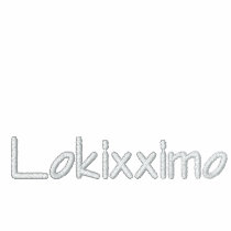 Official "Lokixximo" Mens Fleece Sweater embroidered shirts
