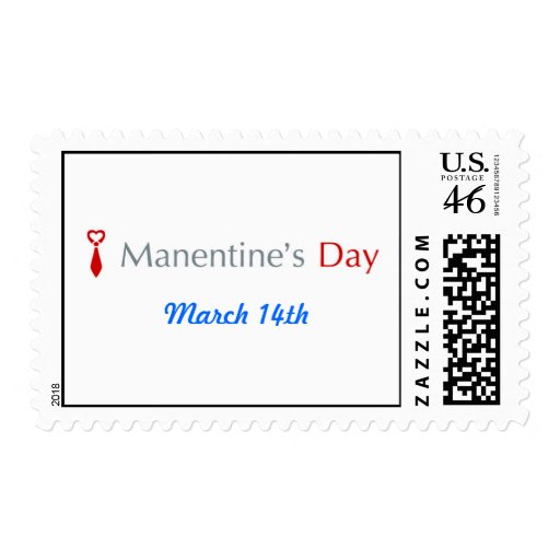Official Manentine's Day Stamp