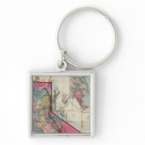 Official map of the State of California Keychains