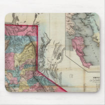Official map of the State of California Mousepad