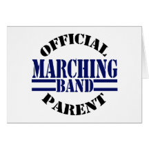 Official Marching Band Parent Cards