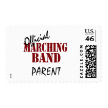 Official Marching Band Parent postage