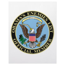 Official Member of Obama’s Enemies List Letterhead