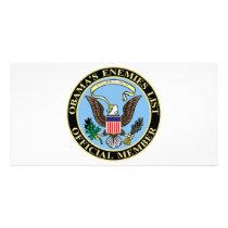 Official Member of Obama’s Enemies List photo cards