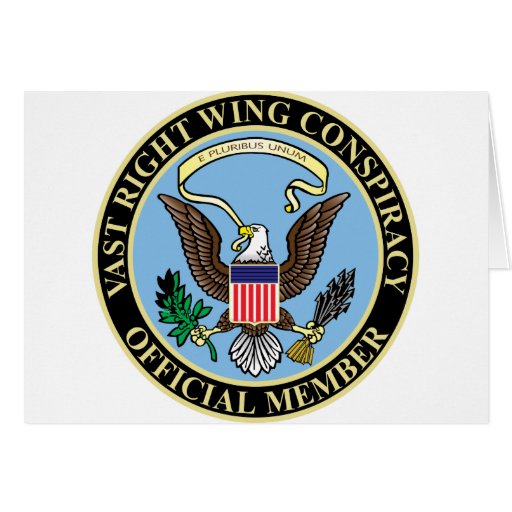 Official Member Of The Vast Right Wing Conspiracy Cards Zazzle