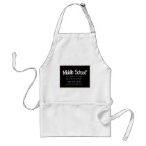 Official Middle School© Supplies from the MSM Crew aprons by MiddleSchoolMerch Official Middle School© Supplies from the MSM Crew aprons