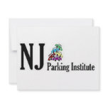 Official NJ Parking Institute Logo Personalized Invitation