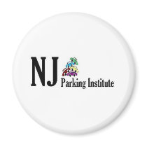 Official NJ Parking Institute Logo magnets