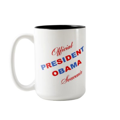 Official Obama Inauguration Souvenir Coffee Mug by Obama_Souvenir
