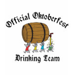 Official Oktoberfest Drinking Team T Shirt