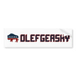 Official Olefgersky Bumper Sticker