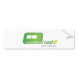 Official On the Green Road Bumper Sticker bumper stickers