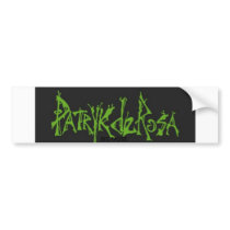 OFFICIAL PdR BIG NOSE STICKER. bumper stickers by PatrykdeRosa OFFICIAL PdR BIG NOSE STICKER. bumper stickers