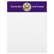 Official Presidential Seal letterhead by Websprinter Official Presidential Seal letterhead