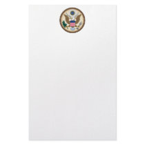 Official Presidential Seal Personalized Stationery
