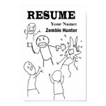 Official Resume posters