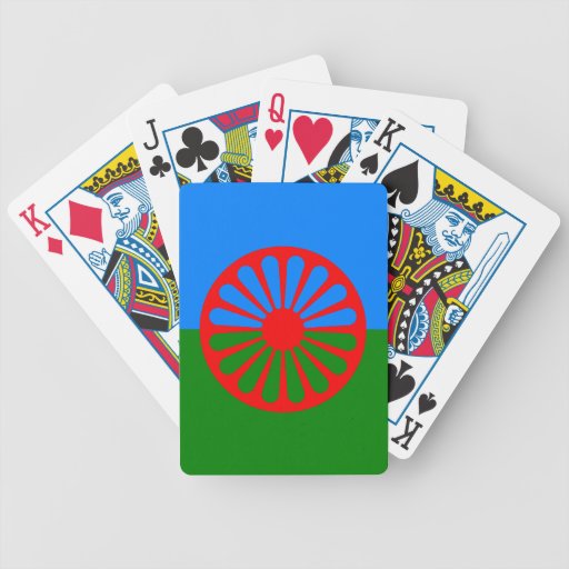 Official Romany Gypsy flag Bicycle Card Deck