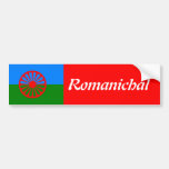 Official Romany gypsy flag Bumper Stickers