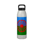 Official Romany gypsy flag water bottles