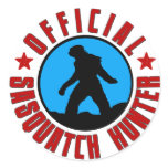 Official Sasquatch Hunter! Bigfoot Member Sticker