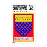 official seal of the holycrocodile postage stamps