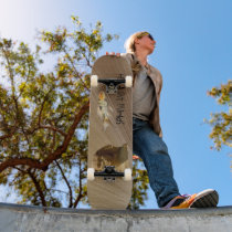 Official Sphinx and Fish Skateboard by Sphinx_and_Fish Official Sphinx and Fish Skateboard