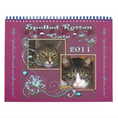 Official Spoiled Rotten Cats Calendar 2011 by Spoiled_Rotten_Cats