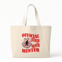 Official squatch hunter tote bag