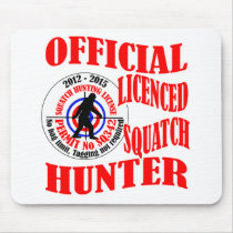 Official squatch hunter mousepads