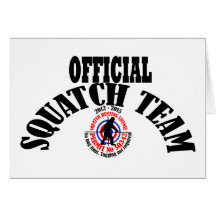 official squatch team card