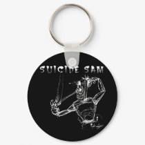 Official Suicide Sam Merch Art by Matt Mayfield keychains by SuicideSam Official Suicide Sam Merch Art by Matt Mayfield keychains