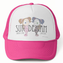 Official Suicide Sam Merch Art by Shannon Justice hats