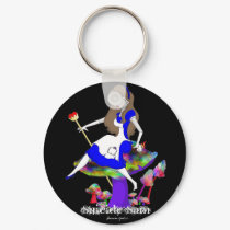 Official Suicide Sam Merch Art by Shannon Justice keychains