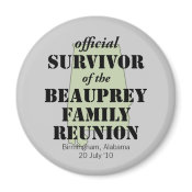 Official Survivor (green) magnet