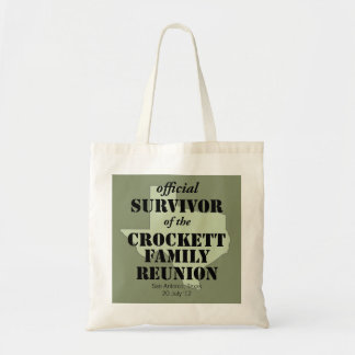 Official Survivor of Texas Family Reunion Bags