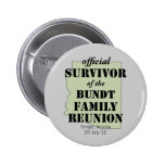 Official Survivor Pinback Buttons