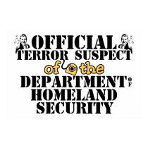 Official Terror Suspect posters