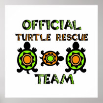 Official Turtle Rescue Team 1 Print