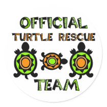 Official Turtle Rescue Team 1 stickers by TurtleHero Official Turtle Rescue Team 1 stickers